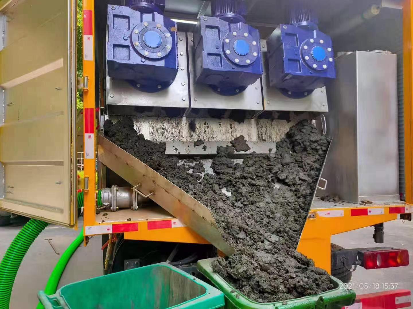 德州化粪池清掏城市维护站-泥浆净化干湿分离处理